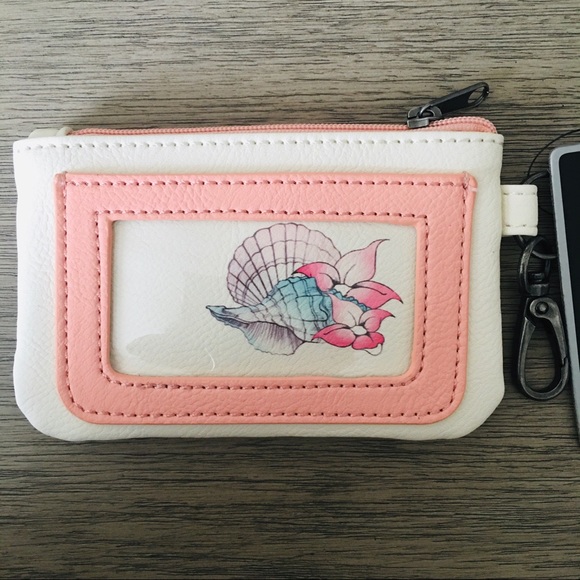 LAST 1 Loungefly Ariel Watercolor Sketch ID Wallet - Picture 5 of 5